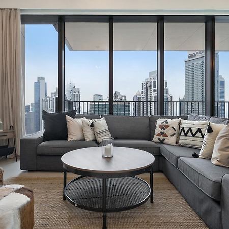 Breathtaking City Views From Dt Apt With Terrace Dubái Exterior foto